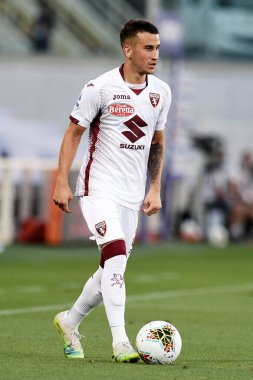 Torino FC 'den Alejandro berenguer, 19 Temmuz 2020' de İtalya 'nın Floransa kentindeki Artemio Franchi Stadyumu' nda Torino 'ya karşı Fiorentina maçında görevdeydi - LM / Matteo Papini