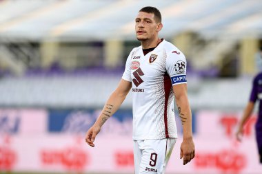 Torino FC 'den Andrea Belott, İtalya, Floransa' daki Artemio Franchi Stadyumu 'nda Torino' ya karşı Fiorentina maçında 19 Temmuz 2020 - LM / Matteo Papini