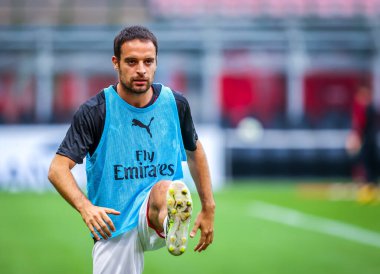 AC Milan 'dan Giacomo Bonaventura 15 Temmuz 2020' de San Siro Stadyumu 'nda AC Milan ile Parma Calcio arasında oynanan 2019 / 20 karşılaşmasında - Fotoğraf: Fabrizio Carabelli / LM