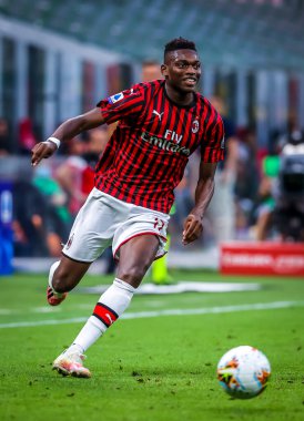 AC Milan 'dan Rafael Leao 15 Temmuz 2020' de İtalya 'nın San Siro Stadyumu' nda AC Milan ile Parma Calcio arasında oynanan 2019 / 20 karşılaşmasında - Fotoğraf: Fabrizio Carabelli / LM