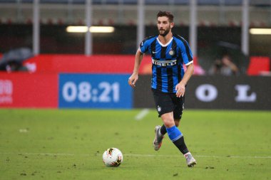 Roberto Gagliardini (inter), İtalya 'nın Milano kentindeki San Siro Stadyumu' nda Inter-Fiorentina maçında, 22 Temmuz 2020 - LM / Luca Rossini