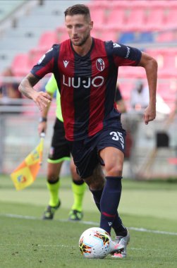 calcio serie a - bologna fc - mitchell dijks during Bologna FC italyan futbol Serie A sezon 2019 / 2020, Bologna, İtalya, 01 Ocak 2020 - LM / Michele Nucci