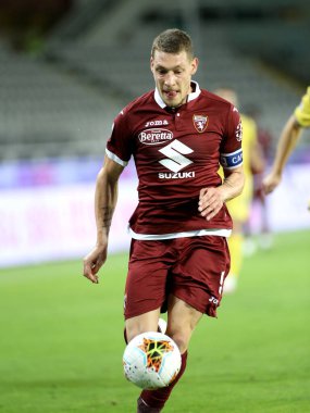 Torino 'nun Hellas Verona' ya açtığı davada 9 Andrea Belotti (torino fc), 22 Temmuz 2020 - LM / Claudio Benedetto