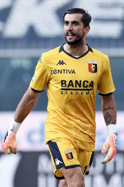 Cenova, İtalya 'da Cenova, 25 Temmuz 2020 - LM / Matteo Papini' de Cenova-FC Internazionale davası sırasında Ceneviz CFC eyleminde Mattia Perin
