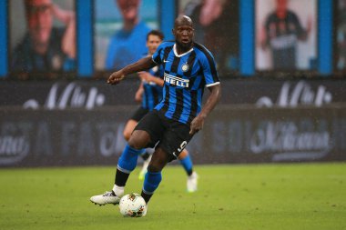 22 Temmuz 2020 - LM / Luca Rossini, İtalya 'nın Milano kentindeki San Siro Stadyumu' nda Inter-Fiorentina maçında romelu lukaku (inter)