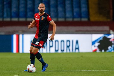 22 Temmuz 2020, Cenova, İtalya - LM / Francesco Scaccianoce 'da UC Sampdoria vs Cenova FC sırasında davide Biraschi (Genoa fc)