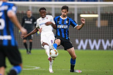 Hristiyan kouame (fiorentina) ve Andrea ranocchia (inter), 22 Temmuz 2020 - LM / Luca Rossini