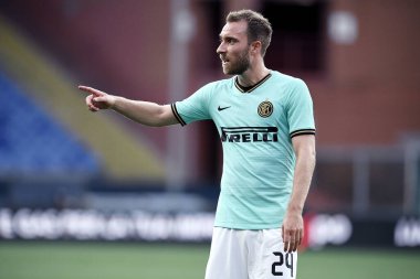 Cenova, İtalya 'da Cenova, 25 Temmuz 2020 - LM / Matteo Papini' de Cenova-FC Internazionale davasında Christian eriksen (fc inter)