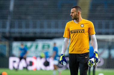 Samir handanoviç (fc internazionale) Atalanta Bergamasca Calcio, FC Internazionale 'ye karşı Bergamo, İtalya, 01 Ağustos 2020 - LM / Francesco Scaccianoce