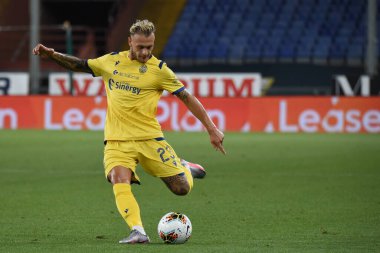 Cenova, İtalya 'da Cenova, 02 Ağustos 2020 - LM / Danilo Vigo' da Cenova-Hellas Verona maçında federico dimarco (verona)