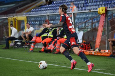 Cenova, İtalya 'da Cenova' da Hellas Verona 'ya karşı açılan Cenova davasında Peter Ankersen (Genoa) - LM / Danilo Vigo