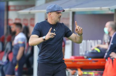 calcio serie a - bologna fc - koç sinisa mihajloviç Bologna FC İtalya futbol takımı Serie A sezon 2019 / 2020, Bologna, İtalya, 01 Ocak 2020 - LM / Michele Nucci