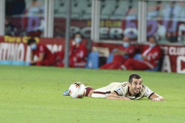 Torino, İtalya 'nın Torin kentinde 29 Temmuz 2020 - LM / Claudio Benedetto davasında 77 henrikh mkhitaryan (Roma olarak)