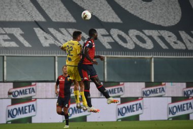 matteo pessina (verona) . Cenova, İtalya 'da Hellas Verona' ya karşı Cenova, İtalya, 02 Ağustos 2020 - LM / Danilo Vigo