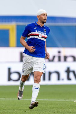 Gaston Ramirez (uc sampdoria) 29 Temmuz 2020 'de İtalya' nın Cenova kentinde Sampdoria 'ya karşı Milano - LM / Francesco Scaccianoce