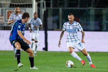 Marcelo brozovic (fc internazionale) Atalanta Bergamasca Calcio, FC Internazionale 'ye karşı Bergamo, İtalya, 01 Ağustos 2020 - LM / Francesco Scaccianoce