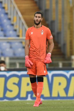 Thomas Strakosha (ss lazio) Lazio-Brescia maçı sırasında, 29 Temmuz 2020 - LM / Claudio Pasquazi