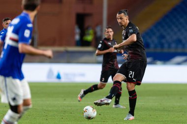 zlatan İbrahimoviç (Milan - Sampdoria - Milano maçı) 29 Temmuz 2020 - LM / Francesco Scaccianoce