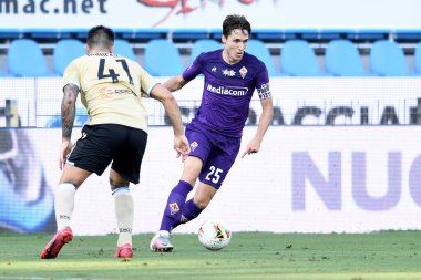 Acf fiorentina federasyonu başkanı Kevin Bonifazi 'ye karşı SPAL-ACF Fiorentina Ferrara, İtalya' da, Ağustos 02 2020 - LM / Matteo Papini