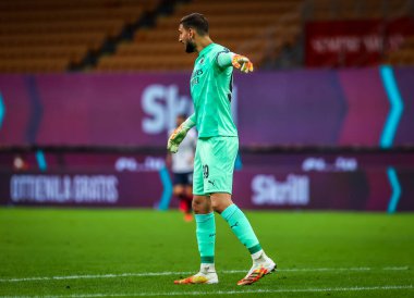 AC Milan 'dan Gianluigi Donnarumma, AC Milan ile Cagliari Calcio arasında 1 Ağustos 2020' de San Siro Stadyumu 'nda oynanan 2019 / 20 karşılaşmasında - Fotoğraf: Fabrizio Carabelli / LM