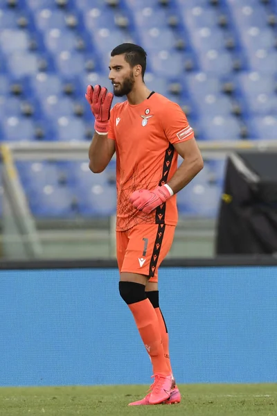 Thomas Strakosha (ss lazio) Lazio-Brescia maçı sırasında, 29 Temmuz 2020 - LM / Claudio Pasquazi