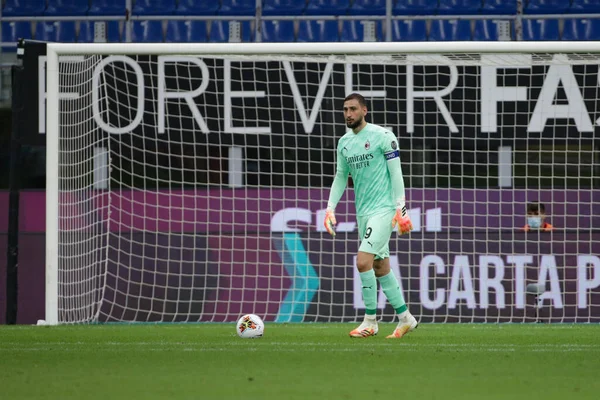 Gianluigi Donnarumma Milan Milan Cagliari Calcio Stadio San Siro Milan — Stock Photo, Image