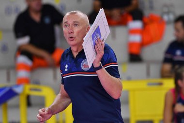 Massimo Barbolini (bene scandicci koçu Savino del Bene Scandicci - Banca Valsabbina Millenium Brescia - 29 Ağustos 2020 - LM / Lisa Guglielmi