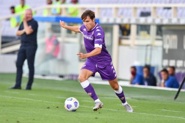 Federico chiesa (fiorentina) Floransa, İtalya 'da Reggiana davasında, 12 Eylül 2020 - LM / Lisa Guglielmi