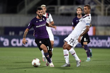 Patrick Cutrone (fiorentina) ve Danilo (bolonya) 29 Temmuz 2020 - LM / Matteo Papini
