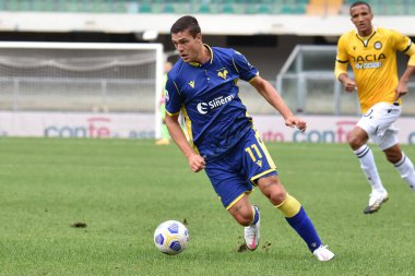 Andrea Favilli (verona), 27 Eylül 2020 'de İtalya' nın Verona kentinde Hellas Verona 'ya karşı Udinese davasında - LM / Alessio Tarpini