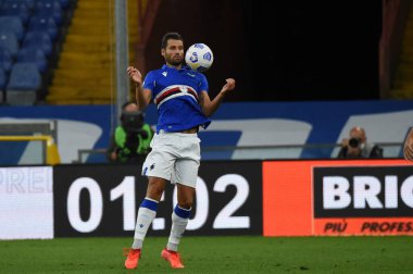 Antonio Candreva (sampdoria), İtalya 'nın Cenova kentinde Sampdoria-Benevento maçında, 26 Eylül 2020 - LM / Danilo Vigo