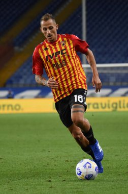 riccardo improta (benevento) Sampdoria - Benevento maçı sırasında, 26 Eylül 2020 - LM / Danilo Vigo
