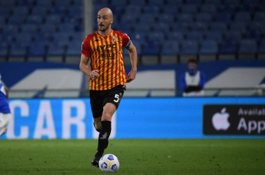 Luca caldirola (Benevento), 26 Eylül 2020 - LM / Danilo Vigo Cenova, İtalya 'da Sampdoria-Benevento maçında