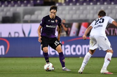 Federico chiesa (fiorentina) Floransa, İtalya 'da Bologna' ya karşı 29 Temmuz 2020 - LM / Matteo Papini