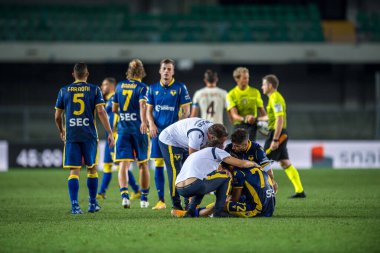 19 Eylül 2020 'de İtalya' nın Verona kentindeki Bentegodi Stadyumu 'nda oynanan Hellas Verona - LM / Alessio Marini