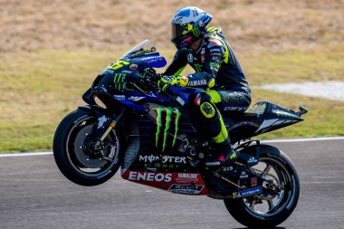 Valentino Rossi - San Marino ve Riviera di Rimini Grand Prix sırasında canavar enerjisi yamaha motogp - Misano Marco Simoncelli World Circuit, Misano adriatico (rn), İtalya, 19 Eylül 2020 - LM / Alessio Marini