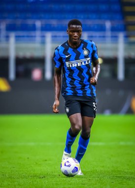 FC Internazionale 'den Lucien Agoume FC Internazionale - FC Internazionale - San Siro Stadyumu' nda 19 Eylül 2020 - Fotoğraf Fabrizio Carabelli / LM