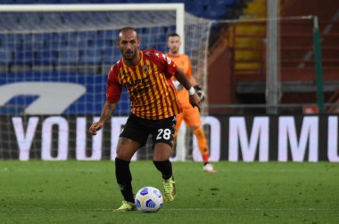 Pasquale schiattarella (benevento), İtalya 'nın Cenova kentinde Sampdoria-Benevento maçında, 26 Eylül 2020 - LM / Danilo Vigo