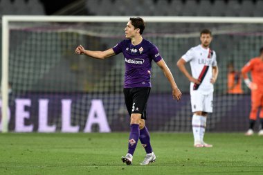 Federico chiesa (fiorentina) mutluluk ikincil gol Fiorentina vs Bologna, İtalya, 29 Temmuz 2020 - LM / Matteo Papini