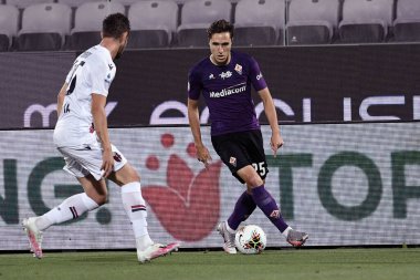 Federico chiesa (fiorentina) Floransa, İtalya 'da Bologna' ya karşı 29 Temmuz 2020 - LM / Matteo Papini