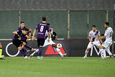 Federico chiesa (fiorentina), 29 Temmuz 2020 - LM / Matteo Papini 'nin Floransa, İtalya' da Bologna maçında çeyrek golü attı.