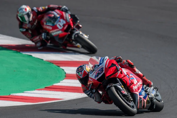 Jack Miller Pramac Yarışı Andrea Dovizioso San Marino Riviera Rimini — Stok fotoğraf