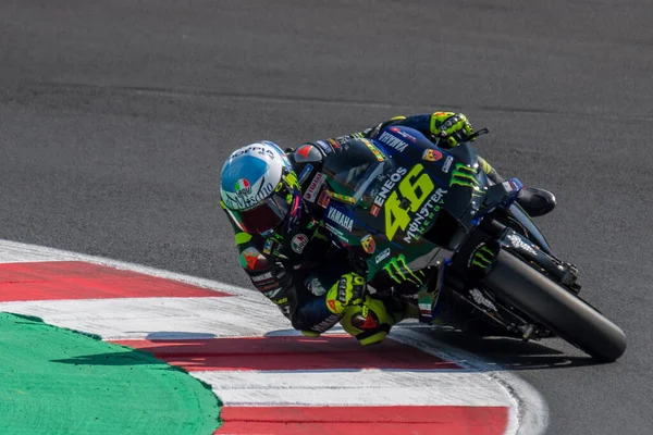 Valentino Rossi Monster Energy Yamaha Motogp Grand Prix San Marino — Foto de Stock