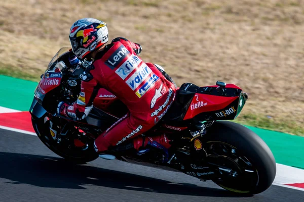 Danilo Petrucci San Marino Riviera Rimini Grand Prix Sırasında Ducati — Stok fotoğraf