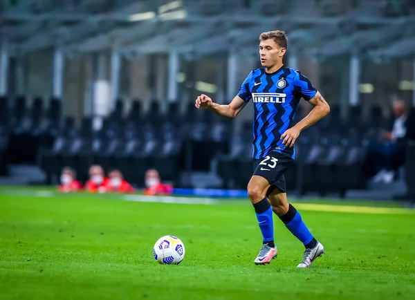 Nicolo Barella Del Internazionale Durante Amichevole Pre Stagionale 2020 Tra — Foto Stock