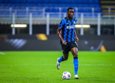 FC Internazionale 'den Lucien Agoume FC Internazionale - FC Internazionale - San Siro Stadyumu' nda 19 Eylül 2020 - Fotoğraf Fabrizio Carabelli / LM