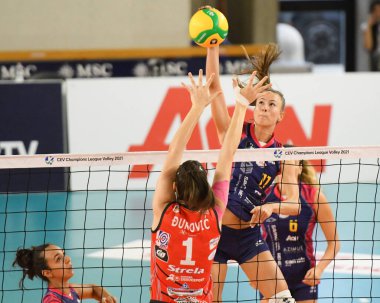 Cecconello agnese (bene scandicci savinosu) Savino Del Bene Scandicci vs OK Obranovac in scandicci, İtalya, 22 Eylül 2020 - LM / Filippo Tomasi