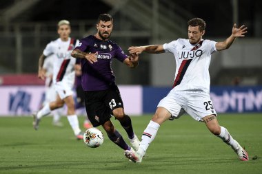 Patrick Cutrone (fiorentina) ve Gabriel Corbo (bolonya) 29 Temmuz 2020 - LM / Matteo Papini