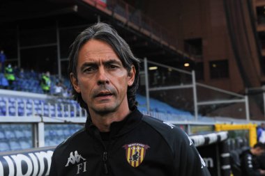 Filippo inzaghi (benevento), İtalya 'nın Cenova kentinde Sampdoria-Benevento maçında, 26 Eylül 2020 - LM / Danilo Vigo