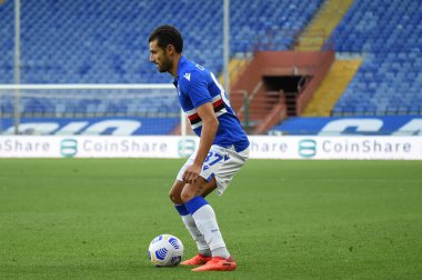 Antonio Candreva (sampdoria), İtalya 'nın Cenova kentinde Sampdoria-Benevento maçında, 26 Eylül 2020 - LM / Danilo Vigo